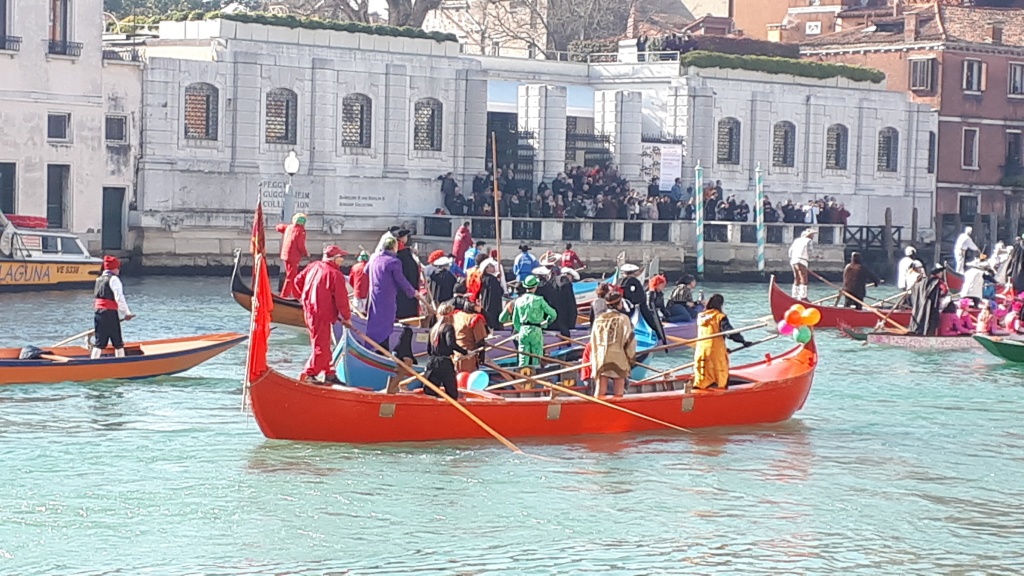 La Festa Veneziana sull’acqua. El inicio del Carnaval.