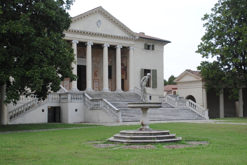 Andrea Palladio y la Villa Badoer. Fratta Polesine. Veneto, Italia.