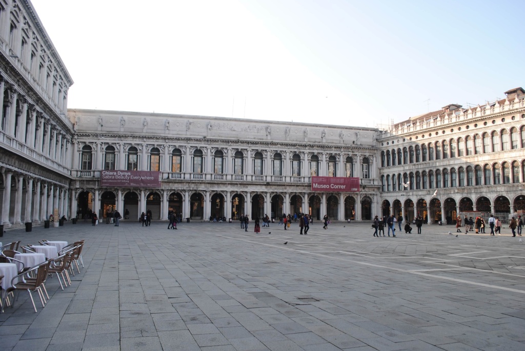 Las Procuratias de la Plaza de San Marco, Venezia.