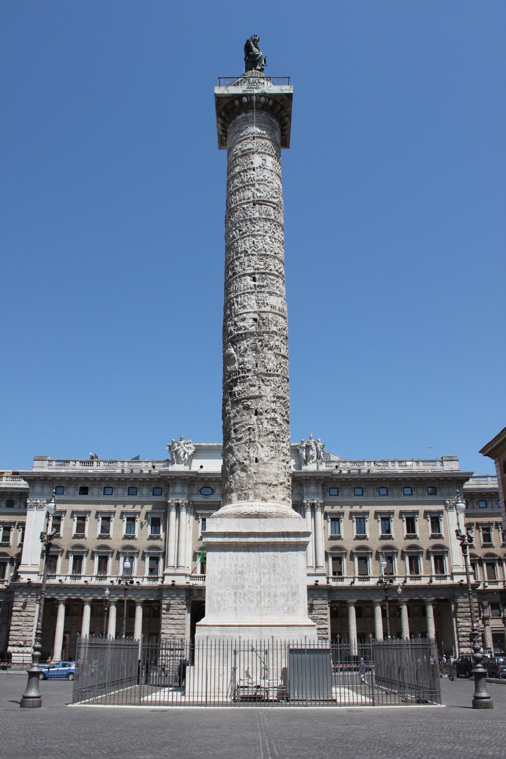 La Columna de Marco Aurelio. Roma, Italia.