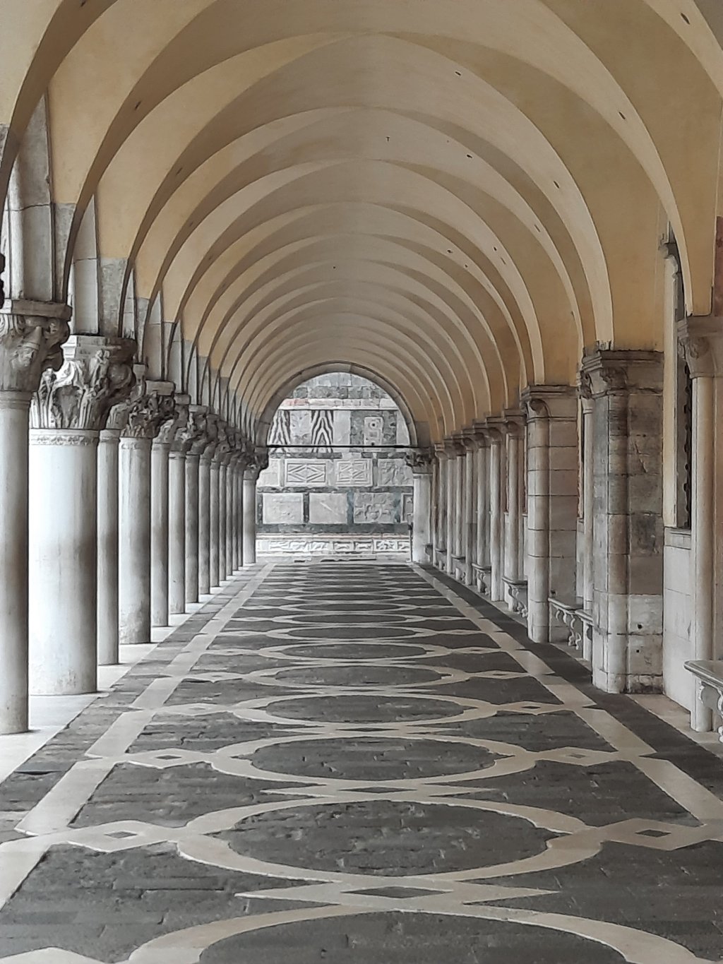 Los Portales del Palacio Ducale de Venezia.