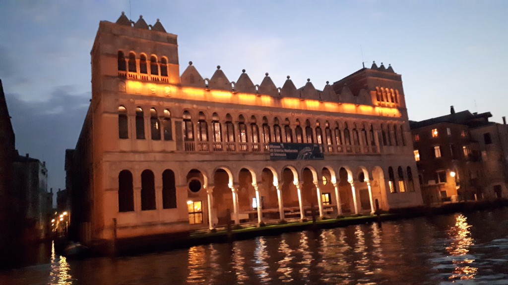 El «Fondaco dei Turchi». Canal grande,Venezia.