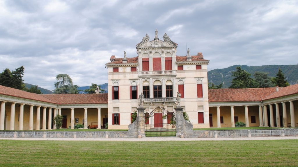 Villa Angarano. Andrea Palladio en Bassano del Grappa. Veneto.