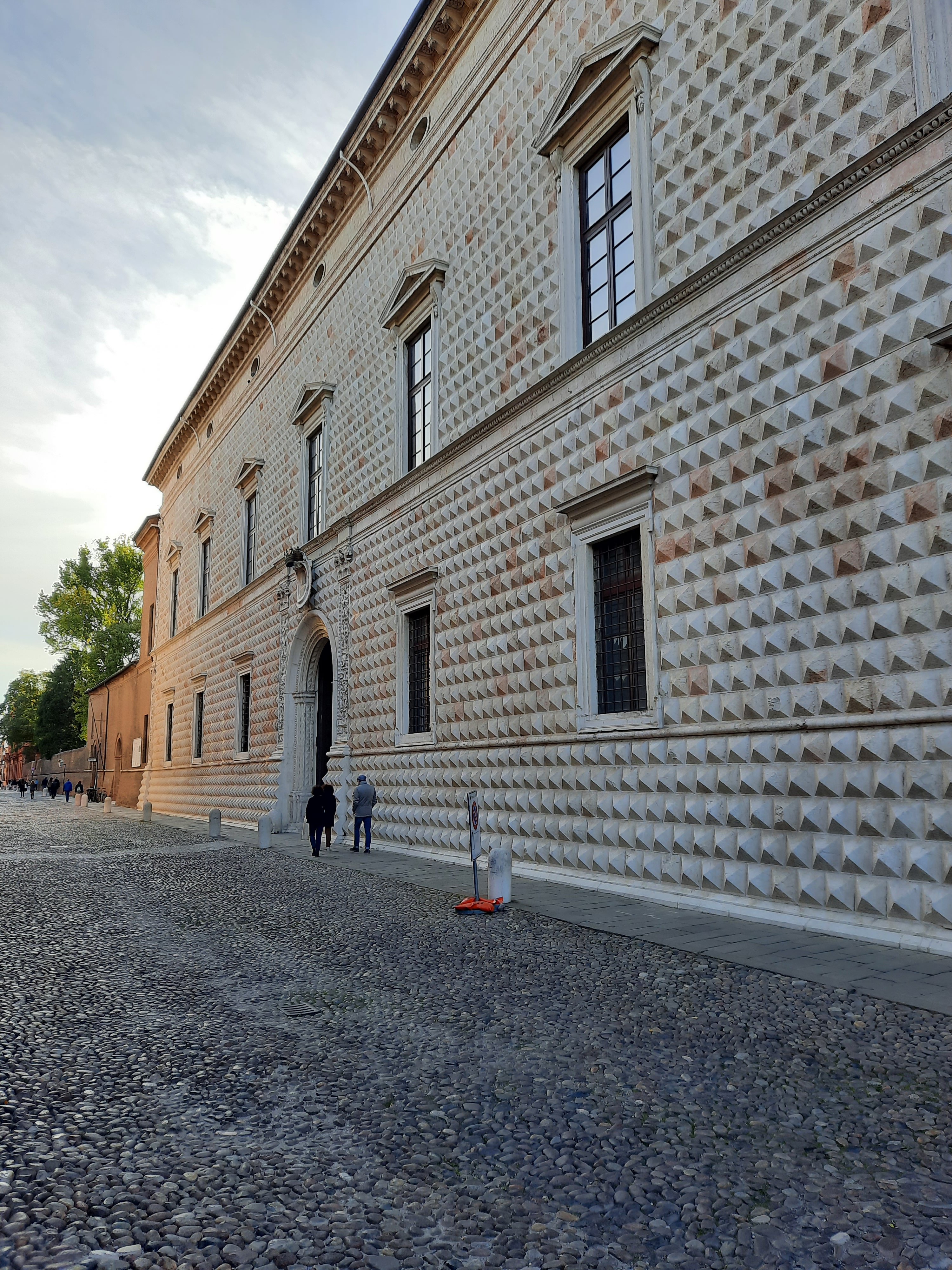 El “Palazzo dei Diamanti” de Ferrara.