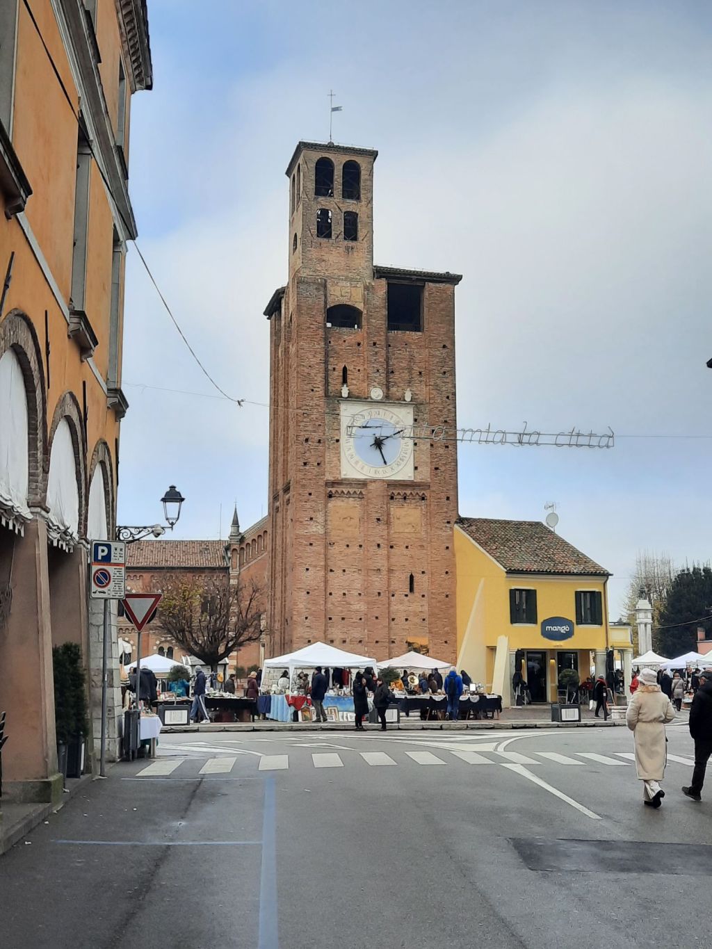 La torre Carrarese de Piove di Sacco, Veneto.